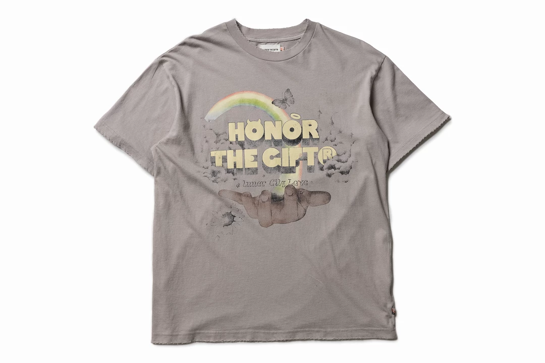 Honor The Gift Palms Tee - Stone Latest 1 Honor The Gift Palms Tee - Stone Latest