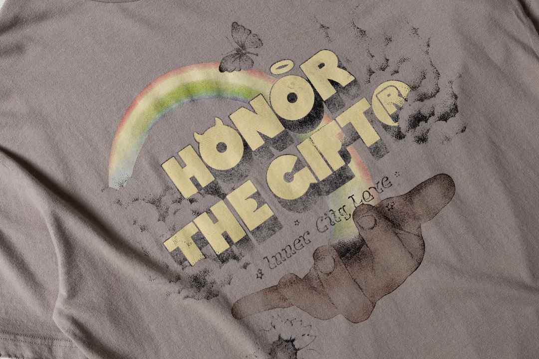 Honor The Gift Palms Tee - Stone Latest 3 Honor The Gift Palms Tee - Stone Latest