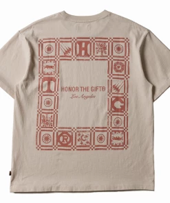 Honor The Gift Quilt Tee - Cream Latest