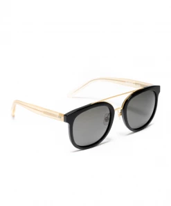 Latest WMNS Krewe CL-10 Polarized Sunglasses - Black/24K/Grey