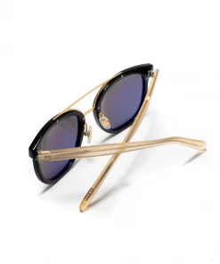 Latest WMNS Krewe CL-10 Polarized Sunglasses - Black/24K/Grey