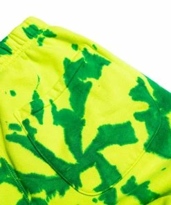 Apparel INDVLST Tie Dye Fleece Sweatpants - Green