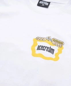 Latest Ice Cream Health & Wealth Tee - White