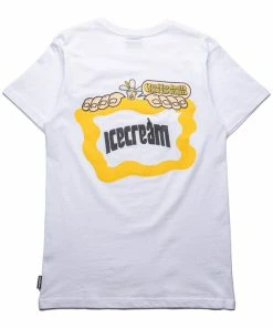 Latest Ice Cream Health & Wealth Tee - White