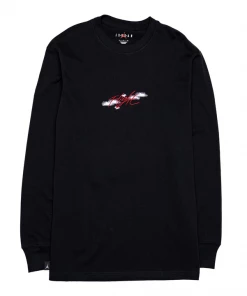 Jordan Brand Latest Jordan Flight Essentials L/S Tee - Black/White