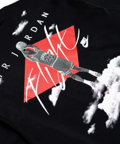 Jordan Brand Latest Jordan Flight Essentials L/S Tee - Black/White