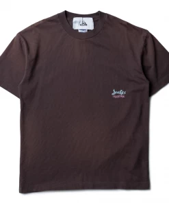 Jungles Flex Logo Tee - Brown Latest