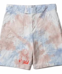 Latest Jungles Growth, Connection, Change Shorts - Tie Dye