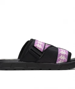 Kappa 222 Banda Mitel 1 Sandals - Black/Violet Latest