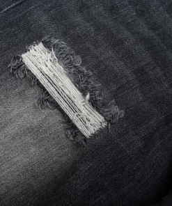 Lizoy Denim Jeans - Washed Black Apparel