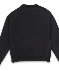 Lizoy American Eagle Crewneck - Black Apparel