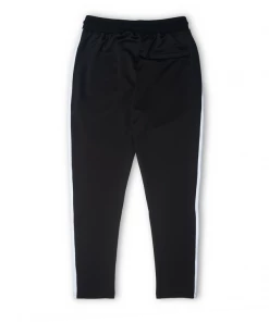 Lizoy Stripe Leg Track Suit - Black/White Apparel