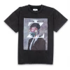 Lizoy Flower Tee - Washed Black Apparel