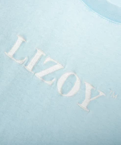 Lizoy Washed Tee - Blue Apparel