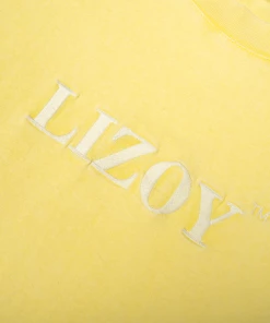 Lizoy Washed Tee - Yellow