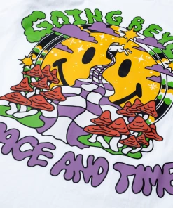 Market Smiley Beyond Space And Time Tee - White