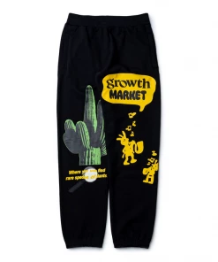 Market Growth Market Sweatpants - Black