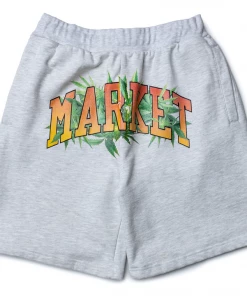 Market Arc Herbal Remedy Sweatshorts - Ash Grey