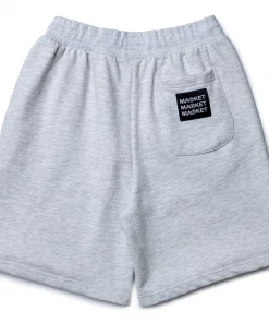 Market Arc Herbal Remedy Sweatshorts - Ash Grey