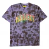 Market Arc Herbal Remedy Tee - Purple Grey Tie Dye