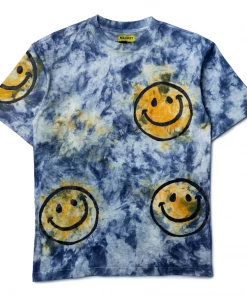 Market Smiley Sun Dye Tee - Blue Tie-Dye Latest