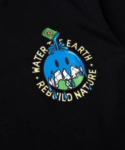 Market Smiley Water The Planet Tee - Black