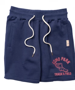 Mitchell & Ness X Fred Segal Echo Park Fleece Short - Navy Latest