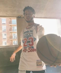 Mitchell & Ness All Star East '91 Michael Jordan Authentic Jersey - White Latest