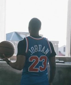 Latest Mitchell & Ness All Star East '93 Michael Jordan Authentic Jersey - Blue