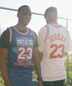 Latest Mitchell & Ness All Star East '93 Michael Jordan Authentic Jersey - Blue