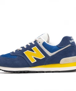 New Balance ML574OR2 - Navy/Yellow Latest