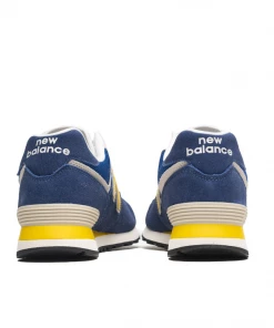 New Balance ML574OR2 - Navy/Yellow Latest