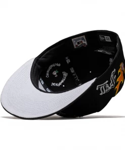 New Era Miami Marlins 59FIFTY Scribble Fitted Hat - Black Latest