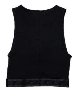 WMNS Nike Air Ribbed Tank - Black/White Latest