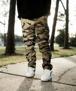 Sneaker Politics Latest Politics Multi Tiger Camo Cargo Pant