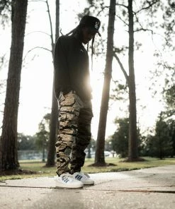 Sneaker Politics Latest Politics Multi Tiger Camo Cargo Pant