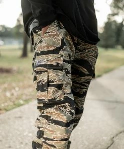 Sneaker Politics Latest Politics Multi Tiger Camo Cargo Pant