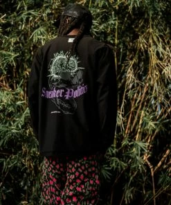 Sneaker Politics Politics Mind Blown Reversible L/S Tee - Black