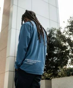 Sneaker Politics Latest Politics Yacht Club Reversible L/S Tee - Blue