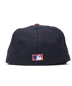 New Era Milwaukee Braves 59FIFTY Fitted Hat - Navy/Red Latest