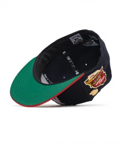 New Era Milwaukee Braves 59FIFTY Fitted Hat - Navy/Red Latest