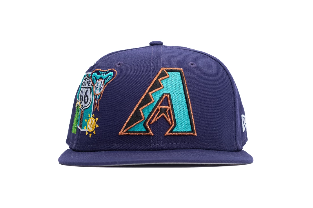New Era X Arizona Diamondbacks 59FIFTY Fitted Hat - Purple Latest 1 New Era X Arizona Diamondbacks 59FIFTY Fitted Hat - Purple Latest