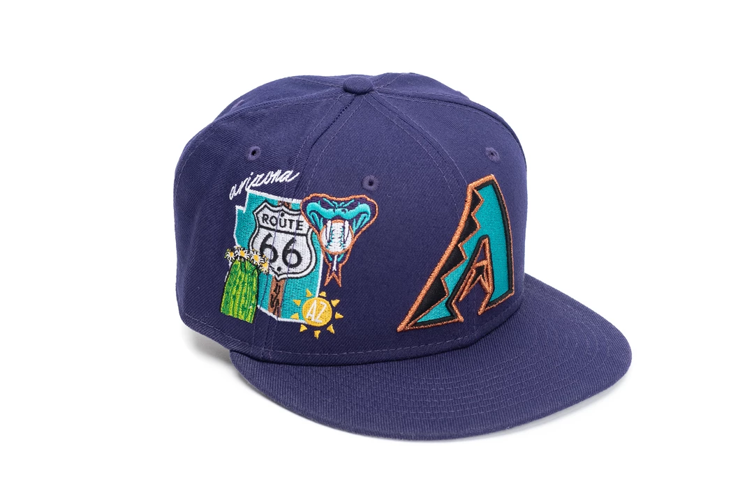 New Era X Arizona Diamondbacks 59FIFTY Fitted Hat - Purple Latest 2 New Era X Arizona Diamondbacks 59FIFTY Fitted Hat - Purple Latest