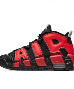 Nike Air More Uptempo (GS) - Black/University Red/Midnight Navy