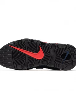 Nike Air More Uptempo (GS) - Black/University Red/Midnight Navy 9 Nike Air More Uptempo (GS) - Black/University Red/Midnight Navy