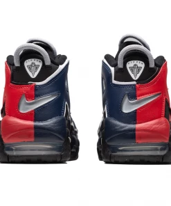 Nike Air More Uptempo (GS) - Black/University Red/Midnight Navy 8 Nike Air More Uptempo (GS) - Black/University Red/Midnight Navy