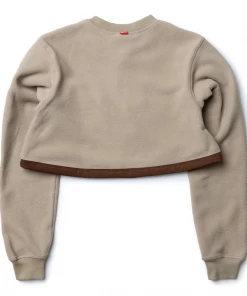 Latest WMNS Nike X CACT.US CORP Pullover Crew Sweatshirt - Khaki 5 Latest WMNS Nike X CACT.US CORP Pullover Crew Sweatshirt - Khaki