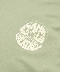 Latest Paper Planes Camp Greatness Tee - Sage