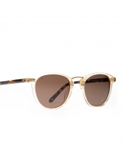 Latest Krewe Perry Polarized Sunglasses - Champagne/Rue Tortoise/Amber