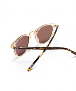 Latest Krewe Perry Polarized Sunglasses - Champagne/Rue Tortoise/Amber